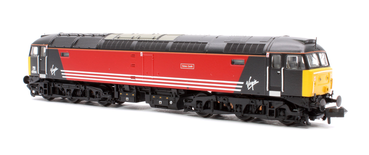 Class 47/7 47814 'Totnes Castle' Virgin Trains (Original) Diesel Locomotive - Sound Fitted