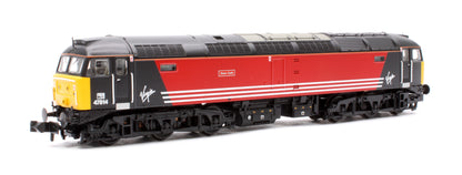 Class 47 No. 47814 'Totnes Castle' in Virgin livery Diesel Locomotive