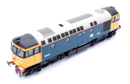 Class 33/0 BR Blue No.33012 (Yellow Cabs/HI Headlights) Diesel Locomotive - DCC Sound