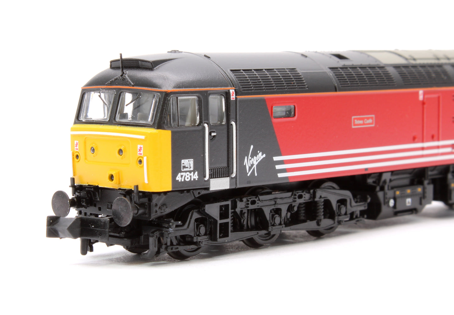 Class 47 No. 47814 'Totnes Castle' in Virgin livery Diesel Locomotive