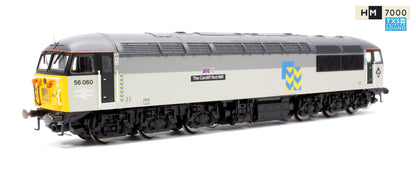 Pre-Owned Class 56 Co-Co 56060 'The Cardiff Rod Mill' BR Railfreight Metals Diesel Locomotive - DCC Sound Fitted
