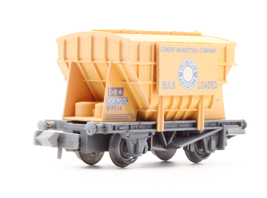 Pre-Owned 373-526B 22 Ton Presflo Cement Wagon 'Blue Circle' - Weathered