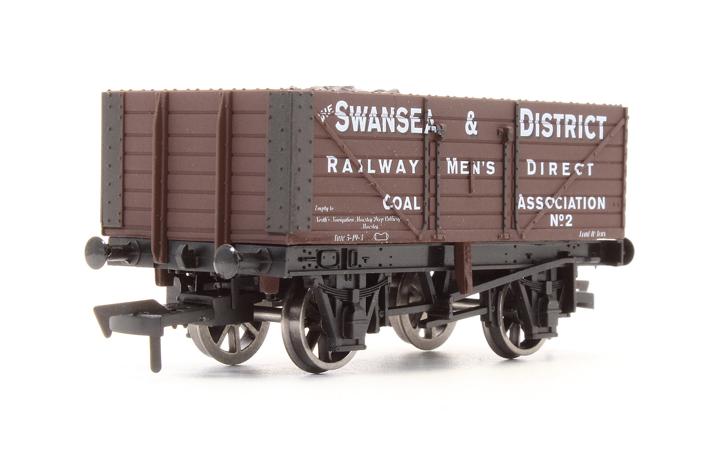 Pre-Owned 'Swansea & District Railway Men's Direct Coal Association' Open Wagon No.2 - Limited Edition