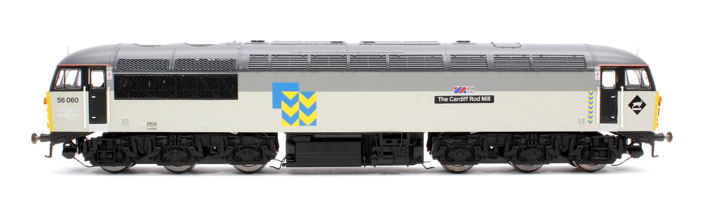 Class 56 Co-Co 56060 'The Cardiff Rod Mill' BR Railfreight Diesel Locomotive - DCC Sound Fitted