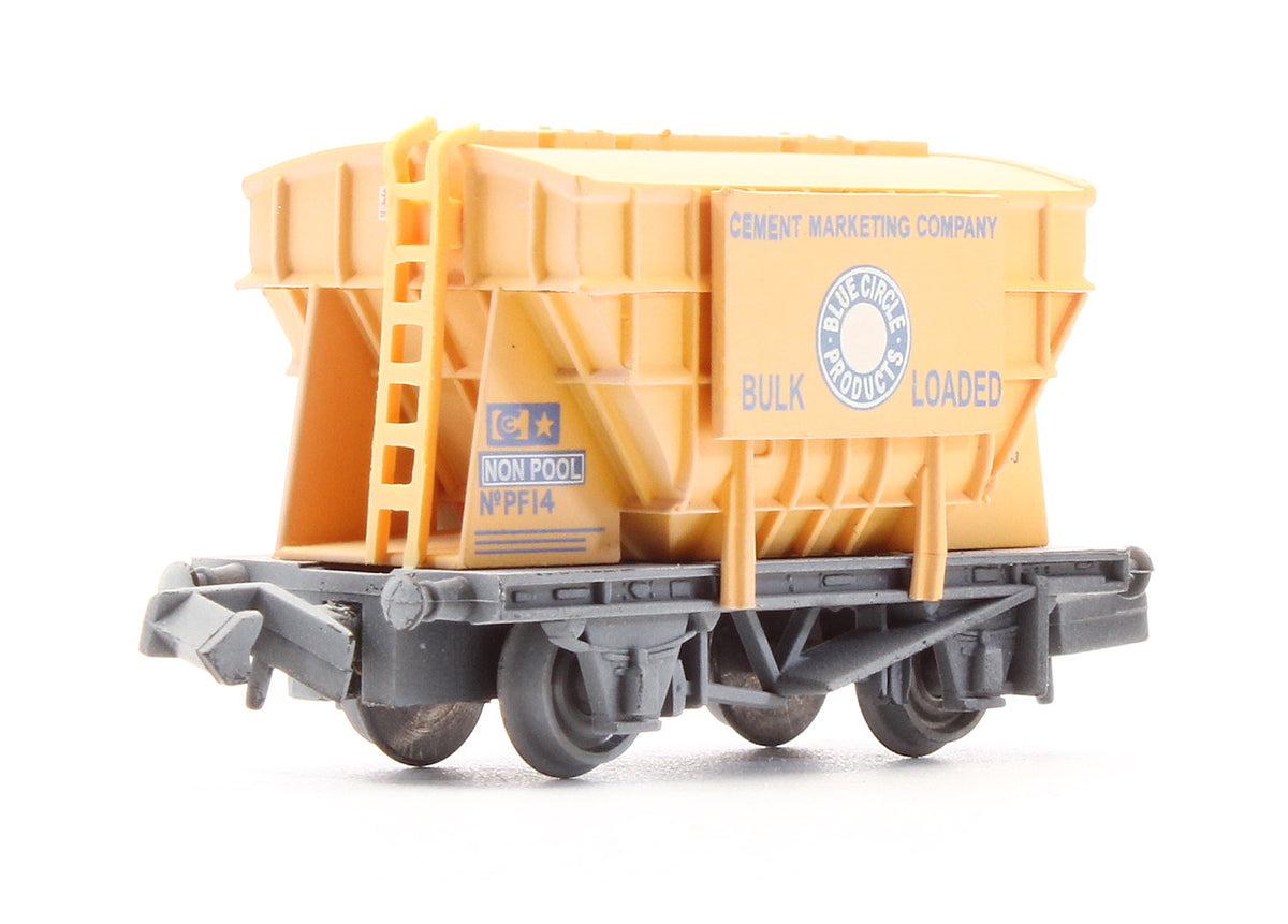 Pre-Owned 373-526B 22 Ton Presflo Cement Wagon 'Blue Circle' - Weathered