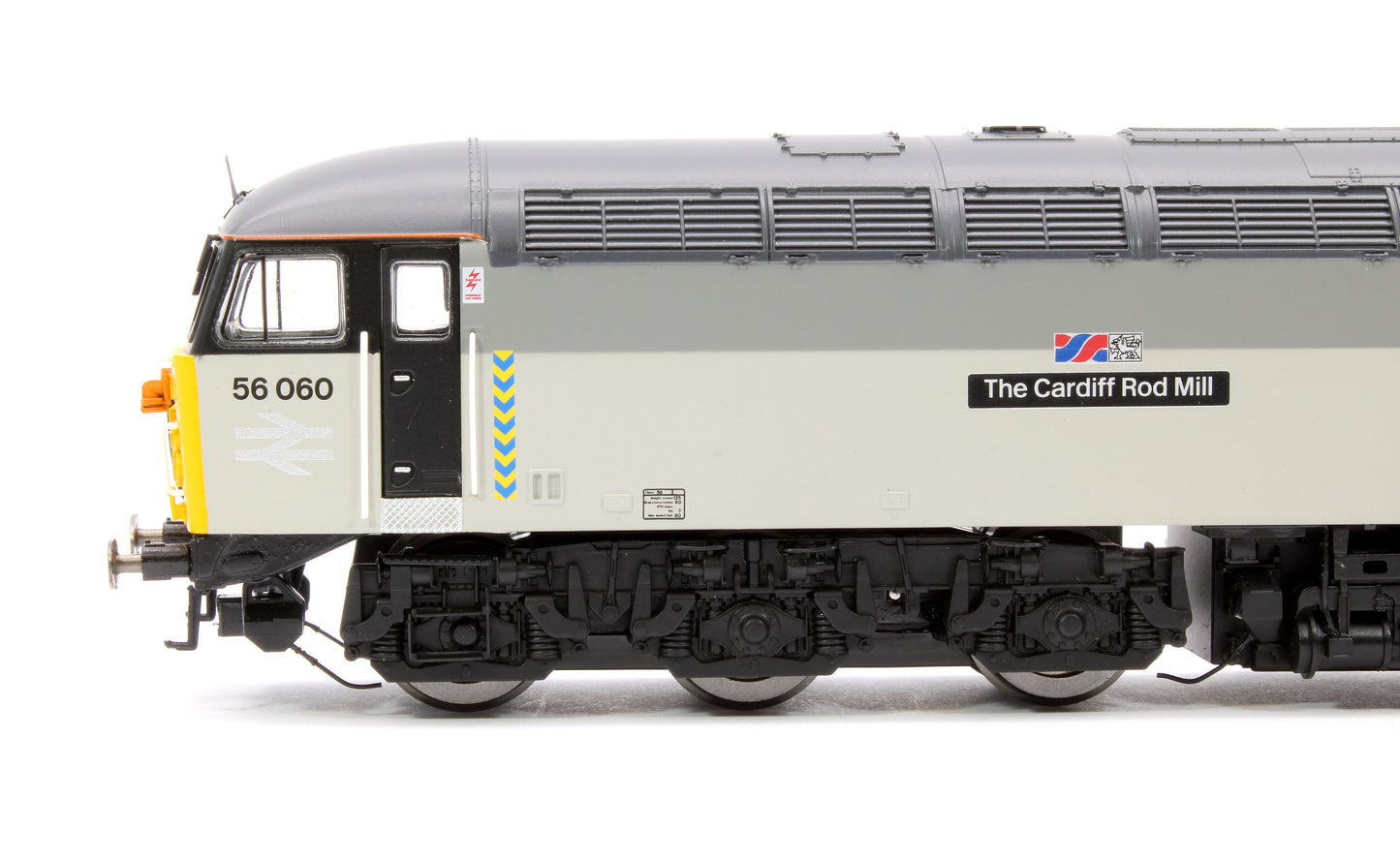 Class 56 Co-Co 56060 'The Cardiff Rod Mill' BR Railfreight Diesel Locomotive - DCC Sound Fitted