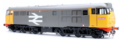 Class 31 Railfreight Large Logo Grey/Yellow Unnumbered Diesel Locomotive