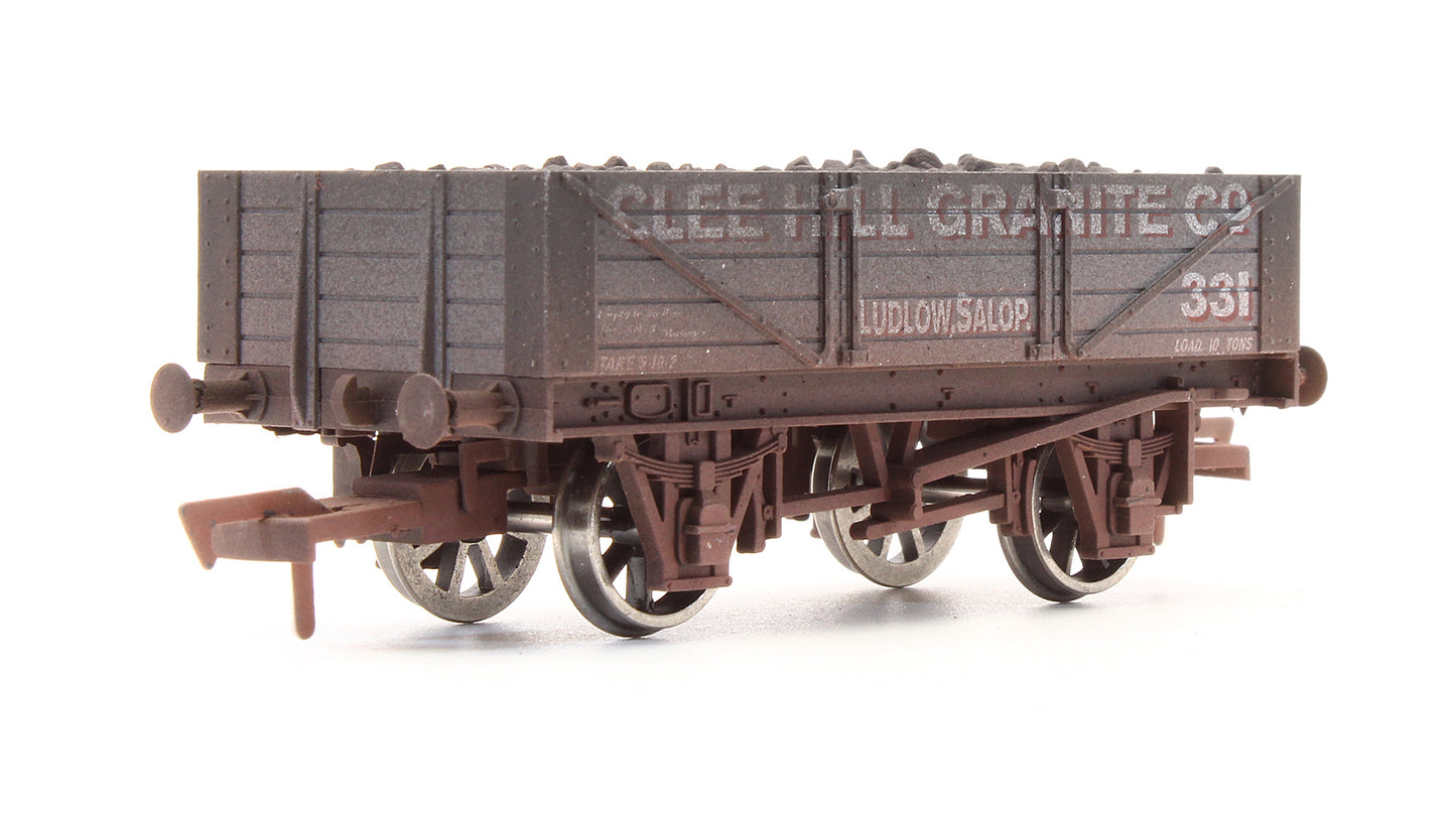 Pre-Owned 4F-040-004 'Clee Hill' 4 Plank Wagon No.331 - Weathered