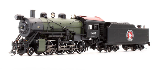 Pre-Owned 5384 2-8-0 Consolidation GN Steam Locomotive - Road #1140 - DCC Sound