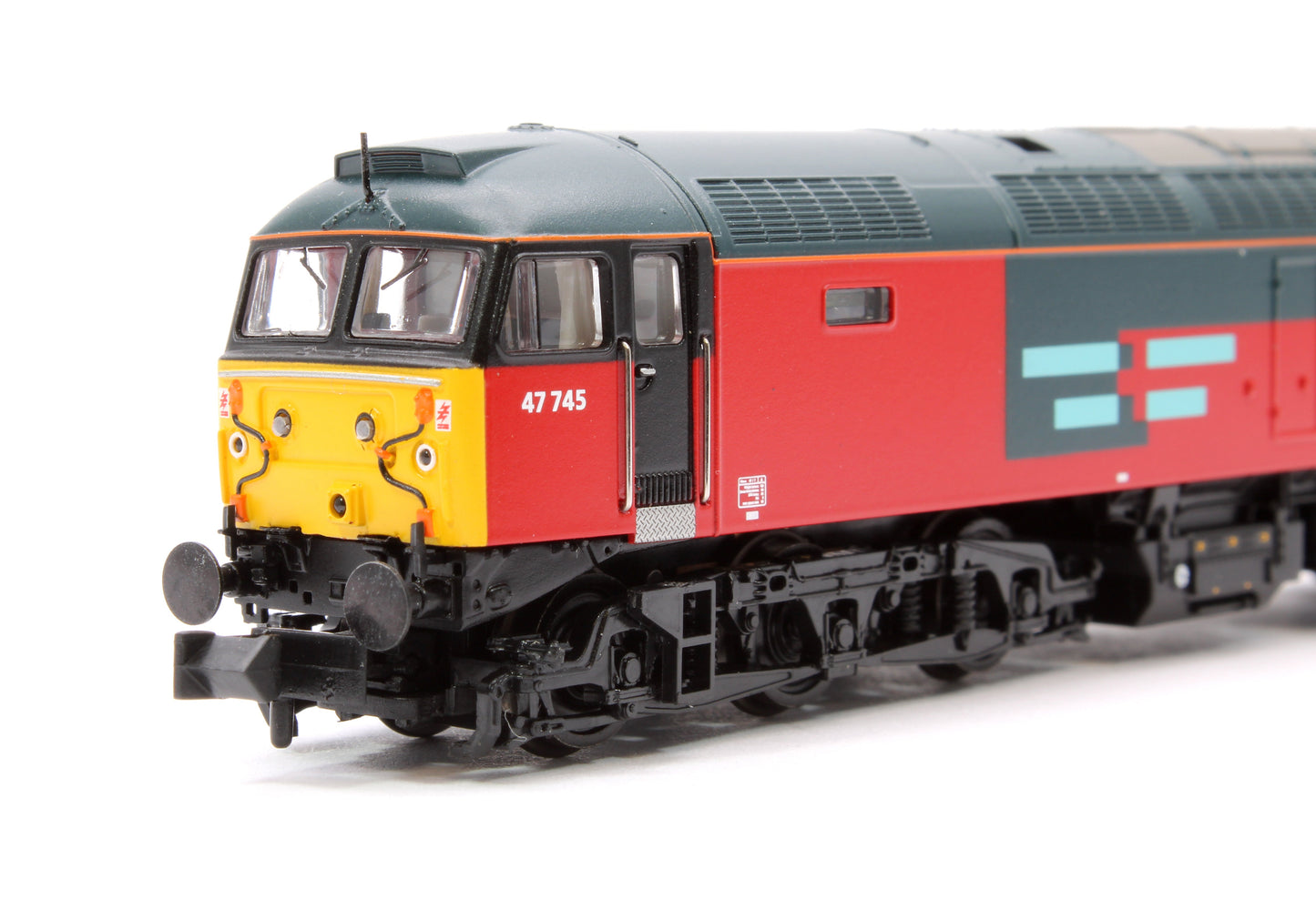 Pre-Owned Class 47/7 47745 'Royal London Society For The Blind' Rail Express Systems Diesel Locomotive - DCC Fitted