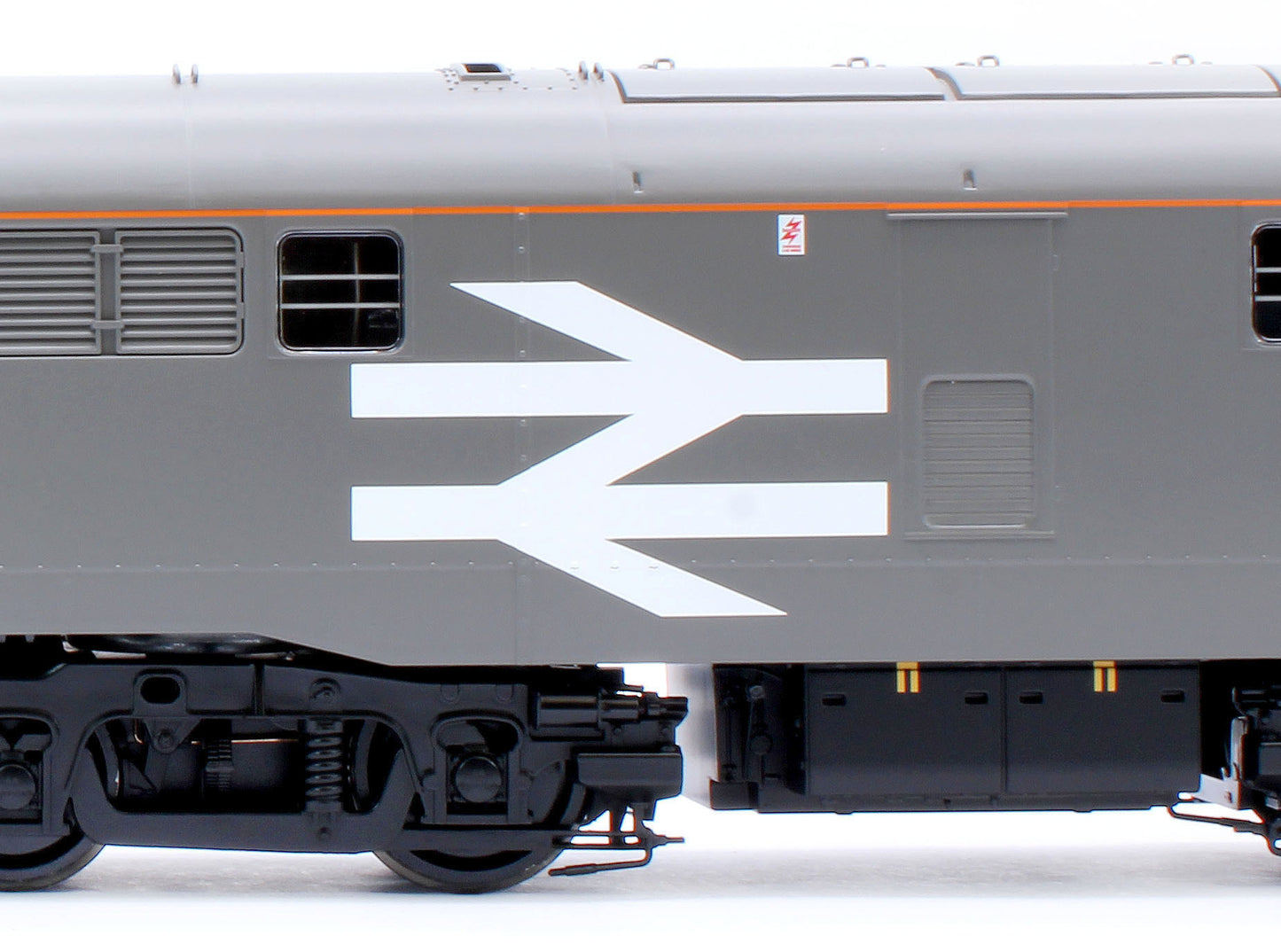 Class 31 Railfreight Large Logo Grey/Yellow Unnumbered Diesel Locomotive