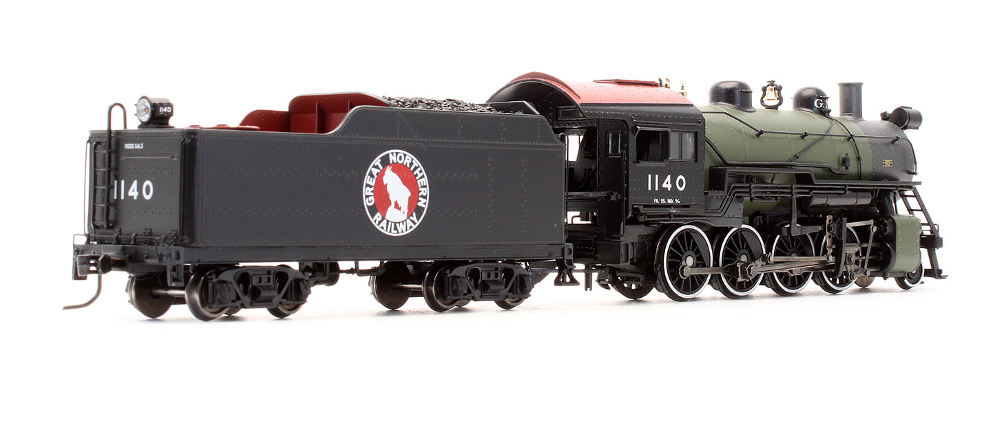 Pre-Owned 5384 2-8-0 Consolidation GN Steam Locomotive - Road #1140 - DCC Sound