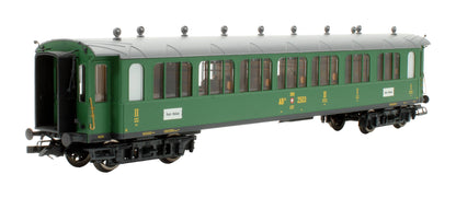 Pre-Owned L330511 SBB Green ex-Gotthardbahn 2-Piece Passenger Coach Set