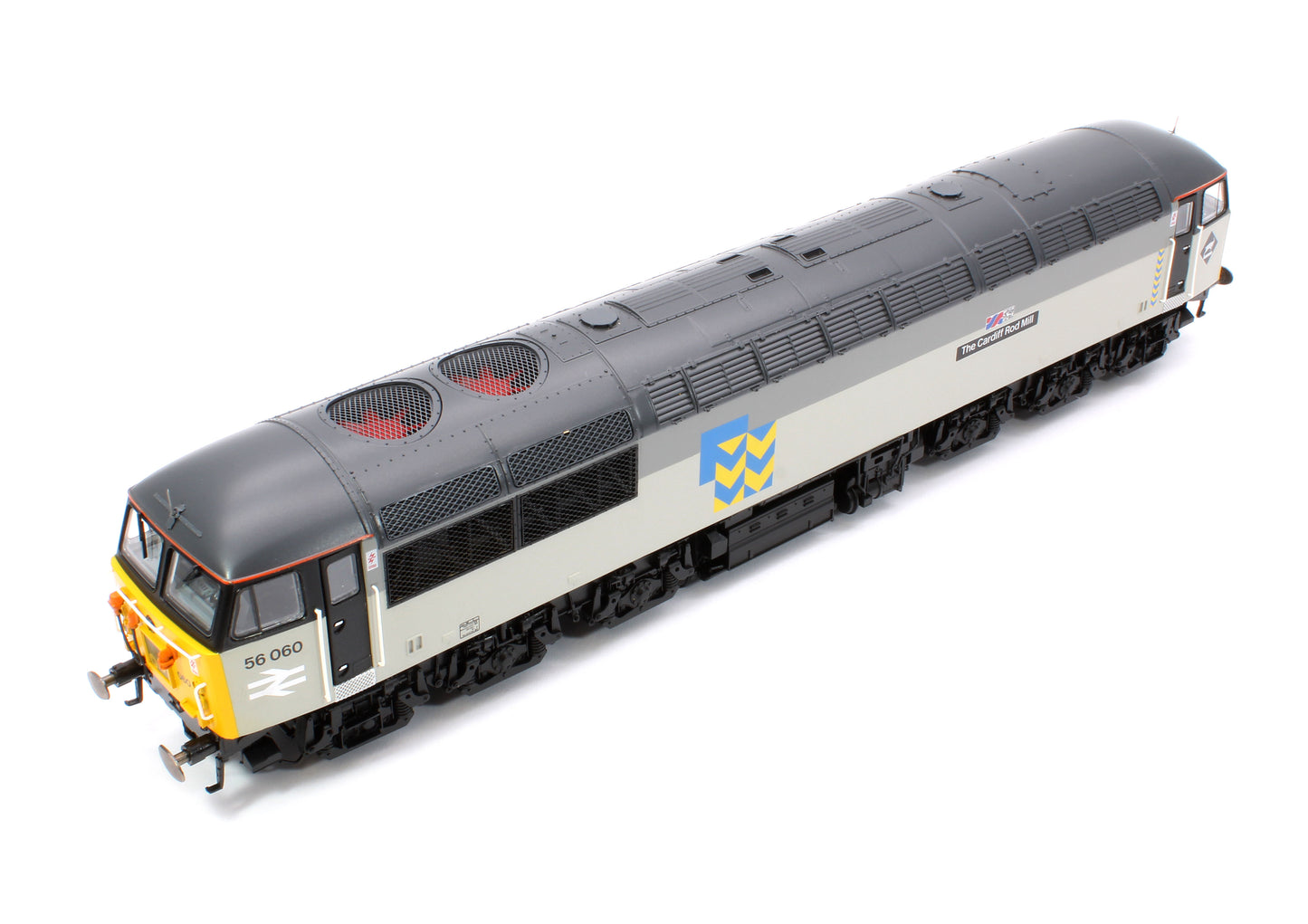 Class 56 Co-Co 56060 'The Cardiff Rod Mill' BR Railfreight Diesel Locomotive - DCC Sound Fitted