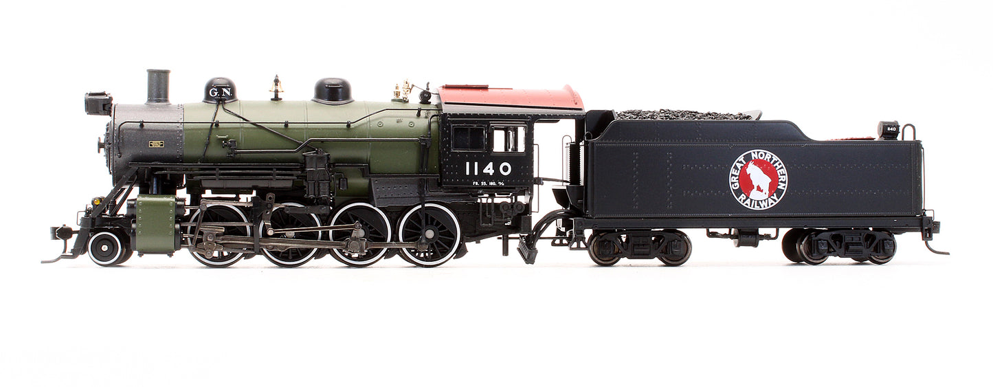 Pre-Owned 5384 2-8-0 Consolidation GN Steam Locomotive - Road #1140 - DCC Sound