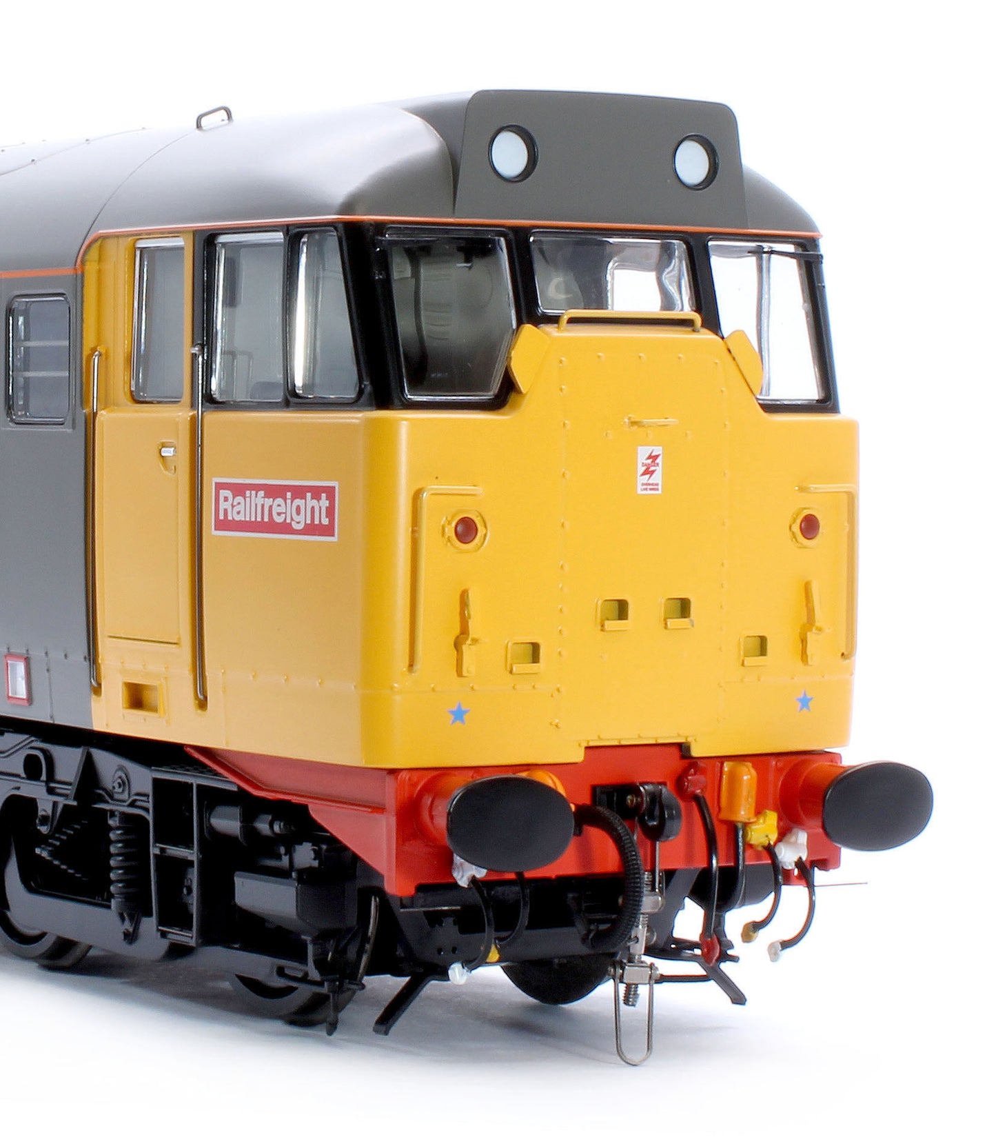 Class 31 Railfreight Large Logo Grey/Yellow Unnumbered Diesel Locomotive