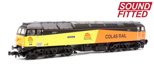 Class 47/7 47727 'Rebecca' Colas Rail Diesel Locomotive - Sound Fitted