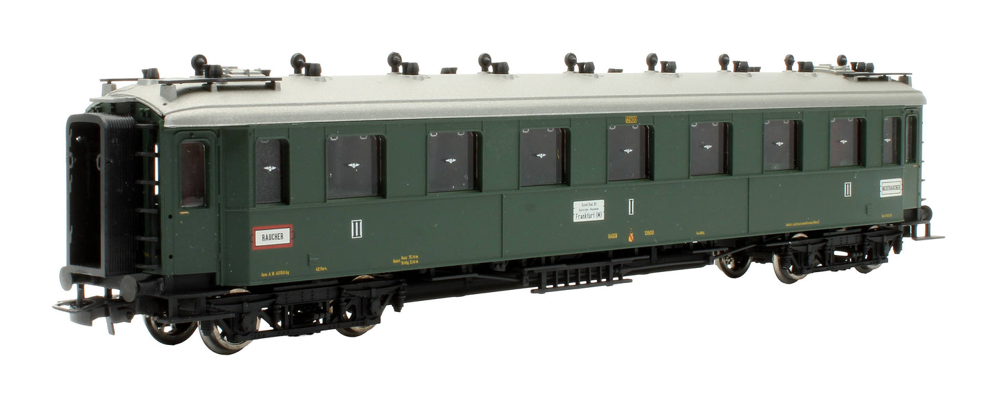 Pre-Owned L384800 Baden State Railway Green Express Train Composite Passenger Car