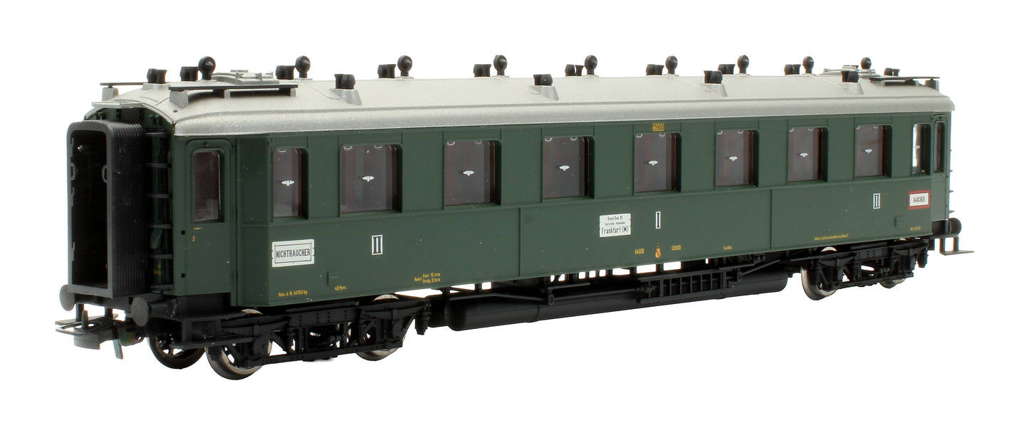 Pre-Owned L384800 Baden State Railway Green Express Train Composite Passenger Car