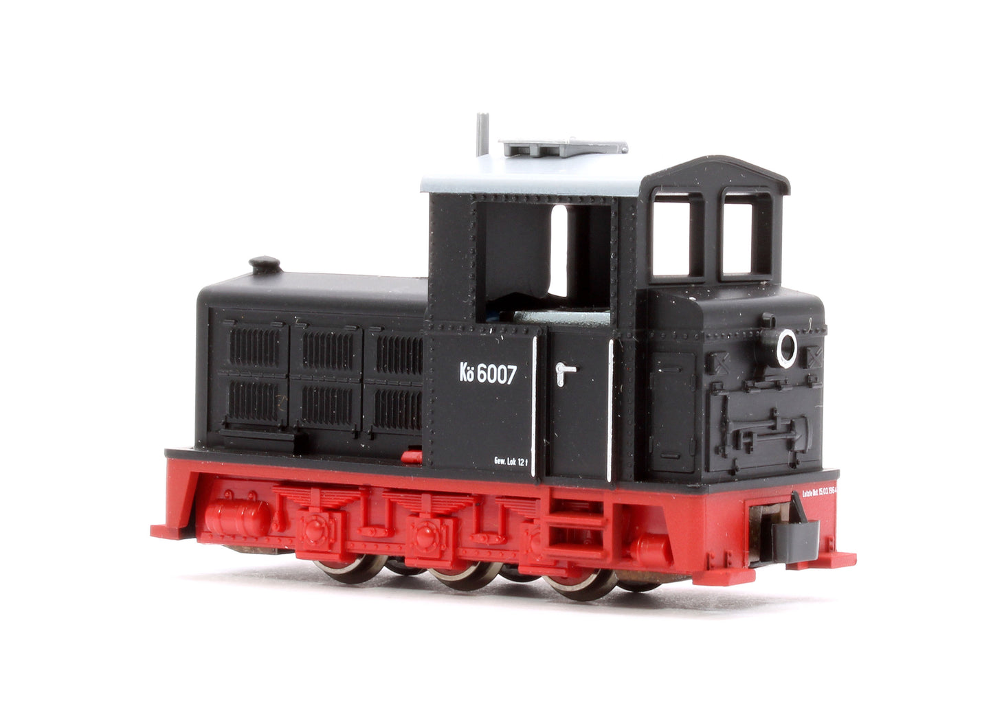 Pre-Owned Class K+ 0-6-0 Ko Black & Red No.6007 Diesel Locomotive