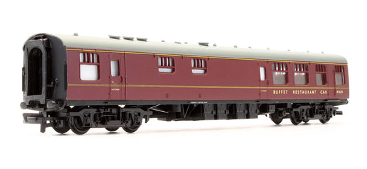 Pre-Owned 12106 MK1 Buffet Car Maroon 'M1676'