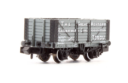 Pre-Owned 377-081 7 Plank Wagon 'The Great Western Railwaymen's Coal Association' No.1
