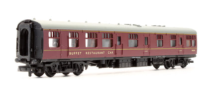 Pre-Owned 12106 MK1 Buffet Car Maroon 'M1676'