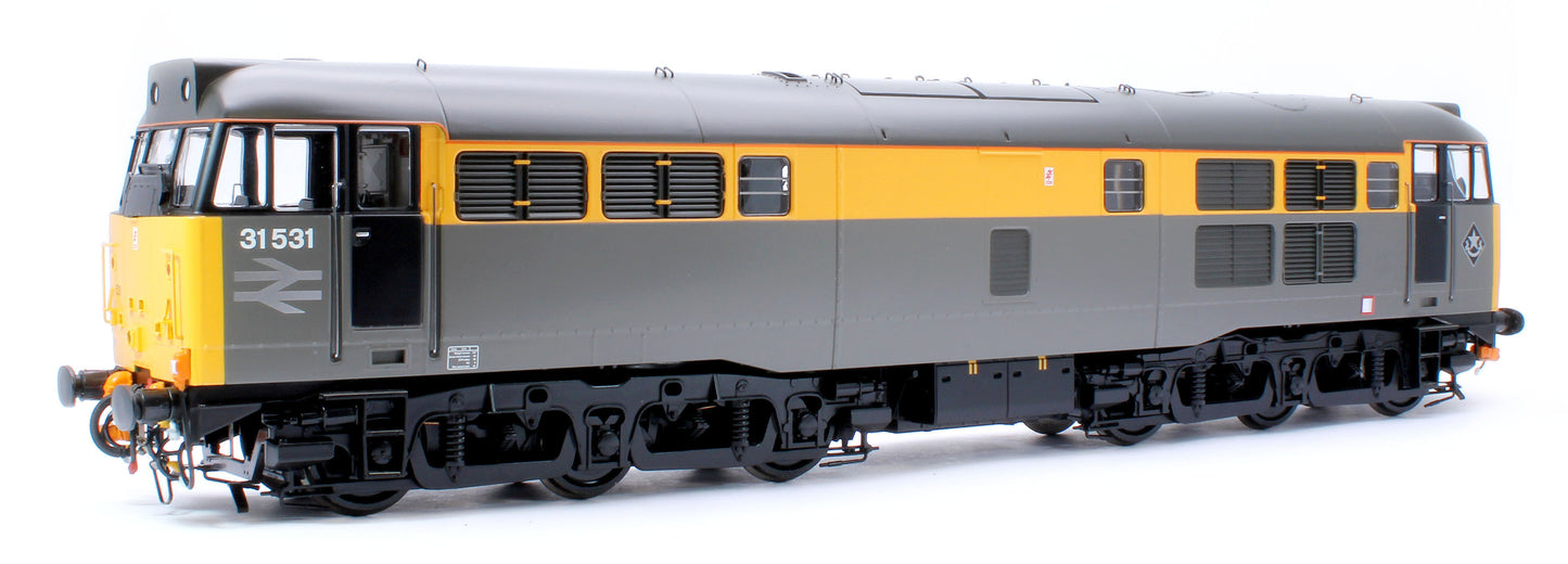 Class 31 BR Civil Engineers Grey/Yellow No.31531 Diesel Locomotive