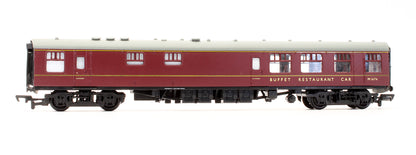 Pre-Owned 12106 MK1 Buffet Car Maroon 'M1676'