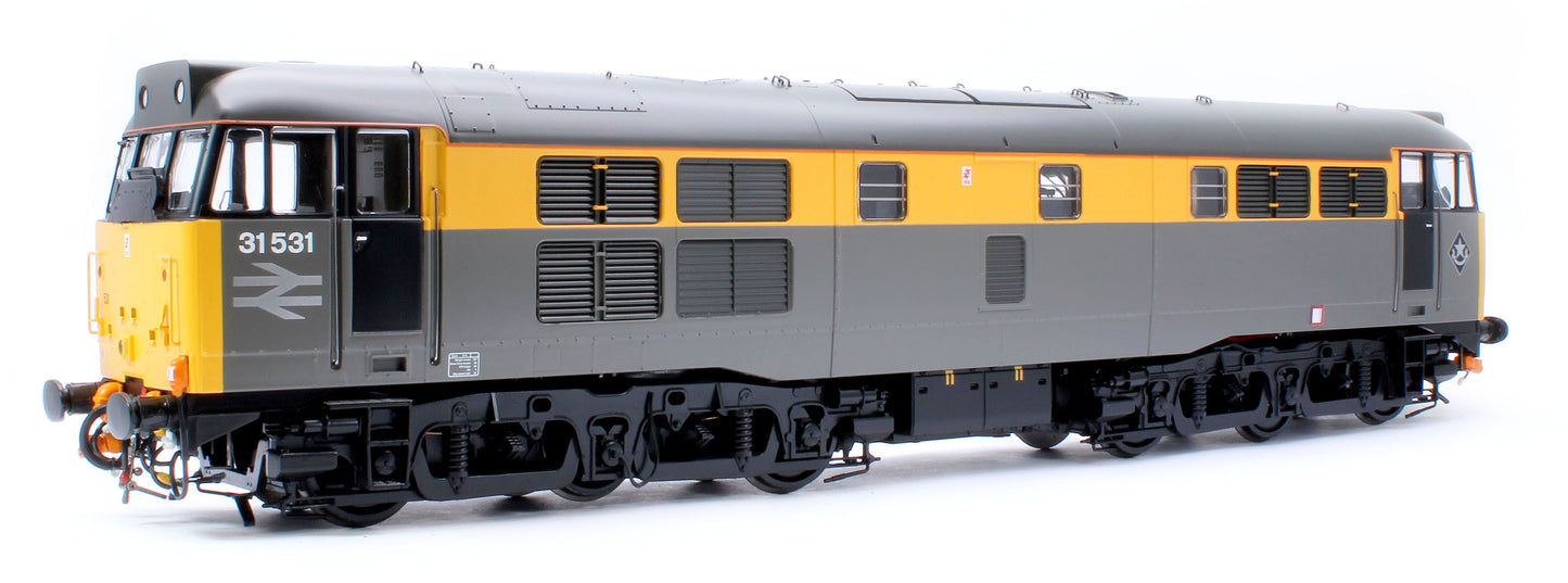 Class 31 BR Civil Engineers Grey/Yellow No.31531 Diesel Locomotive