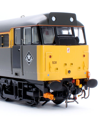 Class 31 BR Civil Engineers Grey/Yellow No.31531 Diesel Locomotive