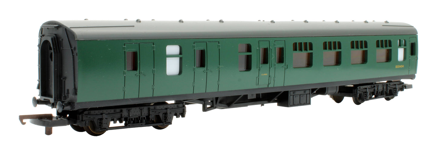 Pre-Owned 305334A1 BR Southern Green Mk1 BSK Brake Second Corridor Coach 'S33454'