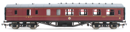 4P-010-351 57ft Stanier Third Class Brake 5548 LMS Lined Maroon