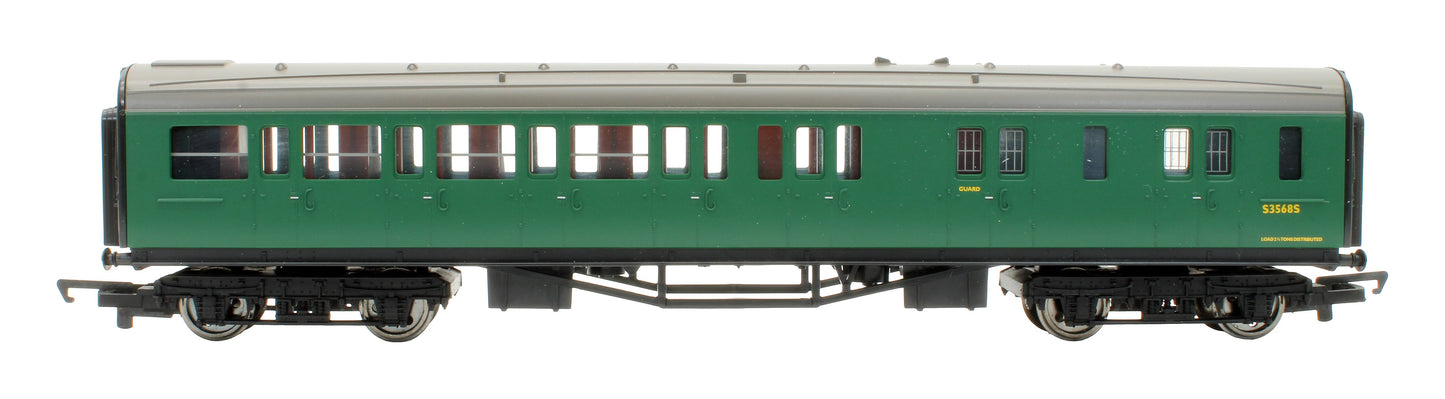 Pre-Owned R4124B BR Southern Green Maunsell Brake Coach 'S3568S'