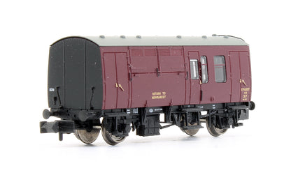 373-360A Pre-Owned BR MK1 Horse Box Maroon