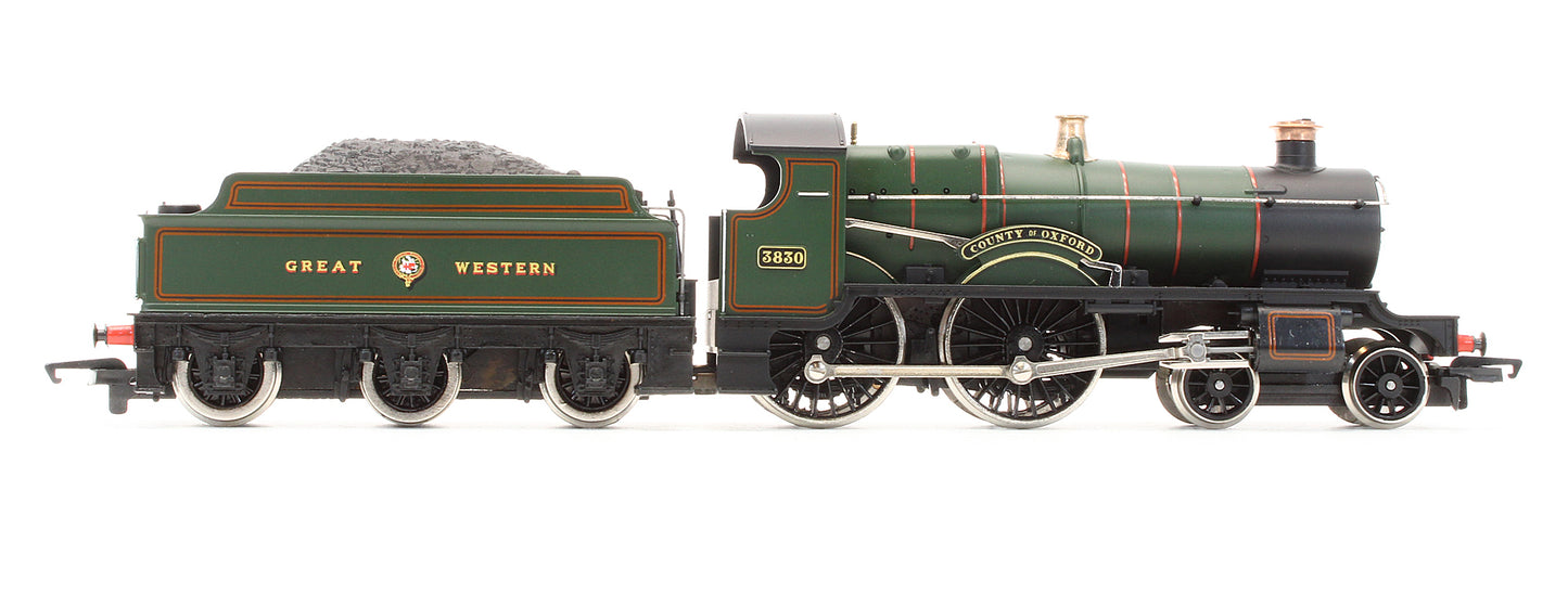 Pre-Owned GWR 4-4-0 'County Of Oxford' 3830 Steam Locomotive