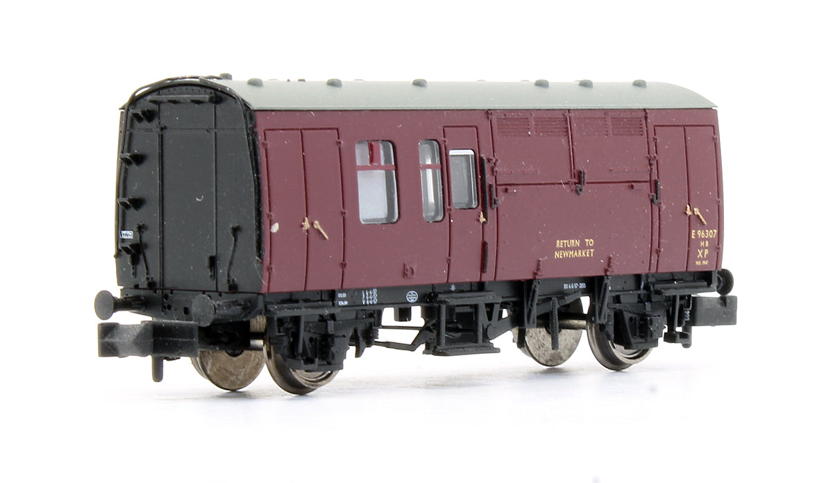 373-360A Pre-Owned BR MK1 Horse Box Maroon