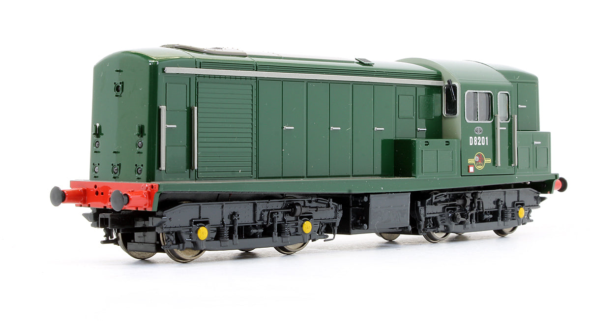 Pre-Owned D8201 BR Plain Green Diesel Locomotive (Gloss Finish)