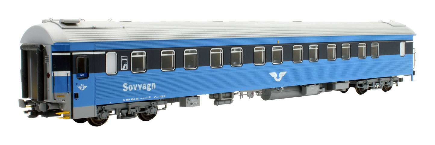 Pre-Owned HN.1323 SJ Blue & White WL6 Sleeper Coach '5619'