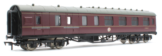 4P-010-452 57ft Stanier Corridor Brake Composite M5762M BR Lined Maroon