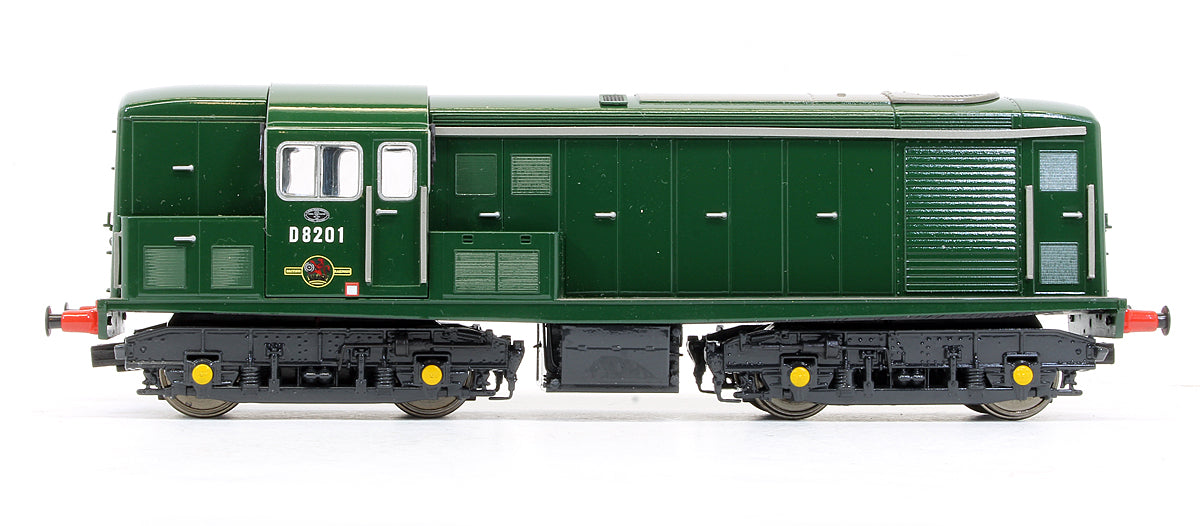 Pre-Owned D8201 BR Plain Green Diesel Locomotive (Gloss Finish)