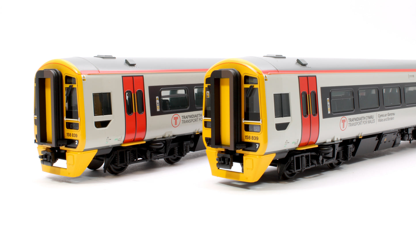 Class 158 2-Car DMU 158839 Transport for Wales - DCC Sound