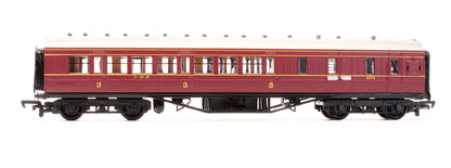 Pre-Owned 12211 57' Corridor Brake 3rd LMS Maroon Coach '5270'