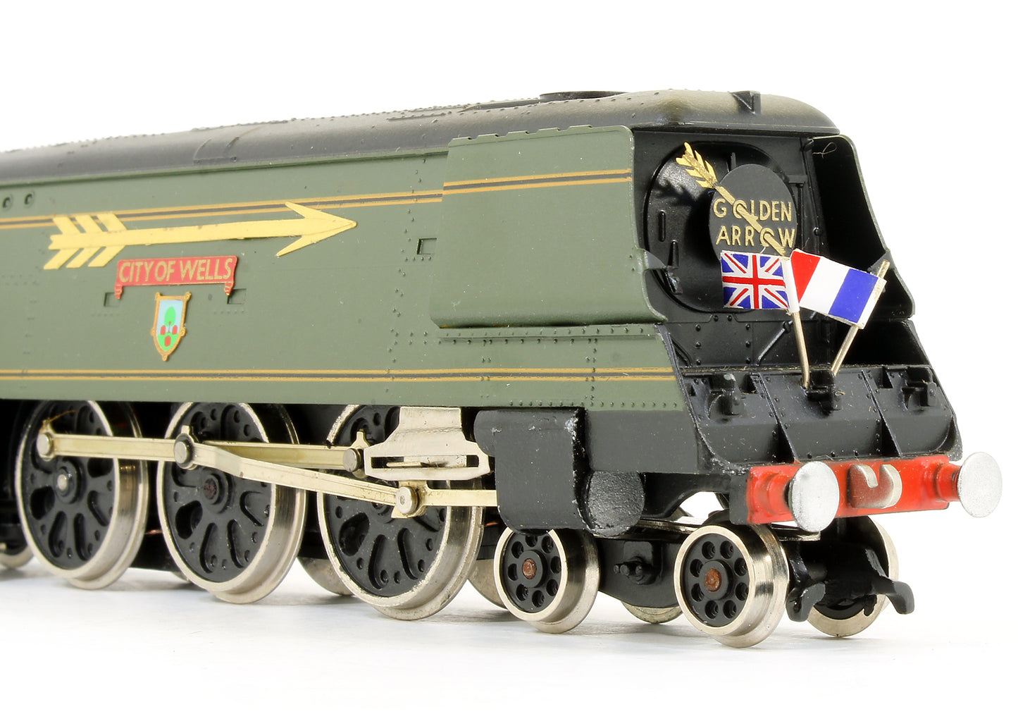 Pre-Owned Golden Arrow BR Green 4-6-2 'City Of Wells' 34092 Steam Locomotive