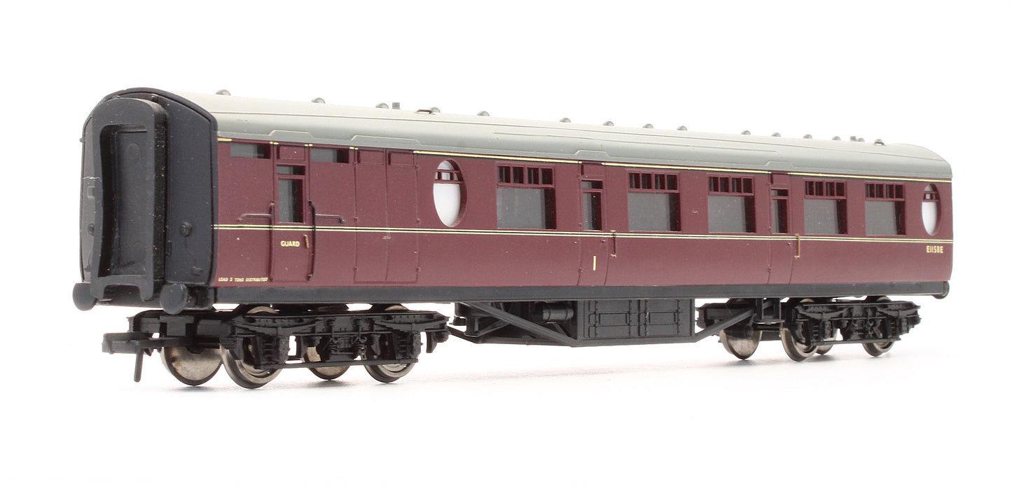 Pre-Owned 34-426 BR Maroon 63' Thompson Composite Brake Coach 'E1158E'