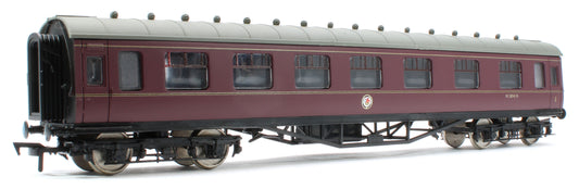 4P-010-601 60ft Stanier Corridor Composite M3894M BR Lined Maroon