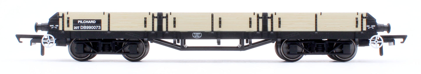 Pilchard Wagon - BR Unpainted Wood DB990073