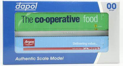 Pre-Owned 4F-028-001 45 Foot Container Hi Cube Twin Pack Argos / Co-Operative