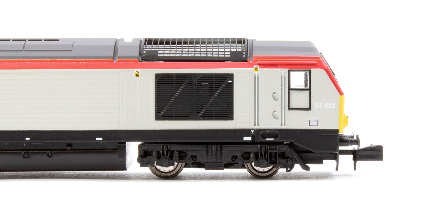 Class 67 Transport For Wales 67025 Diesel Locomotive - DCC Fitted