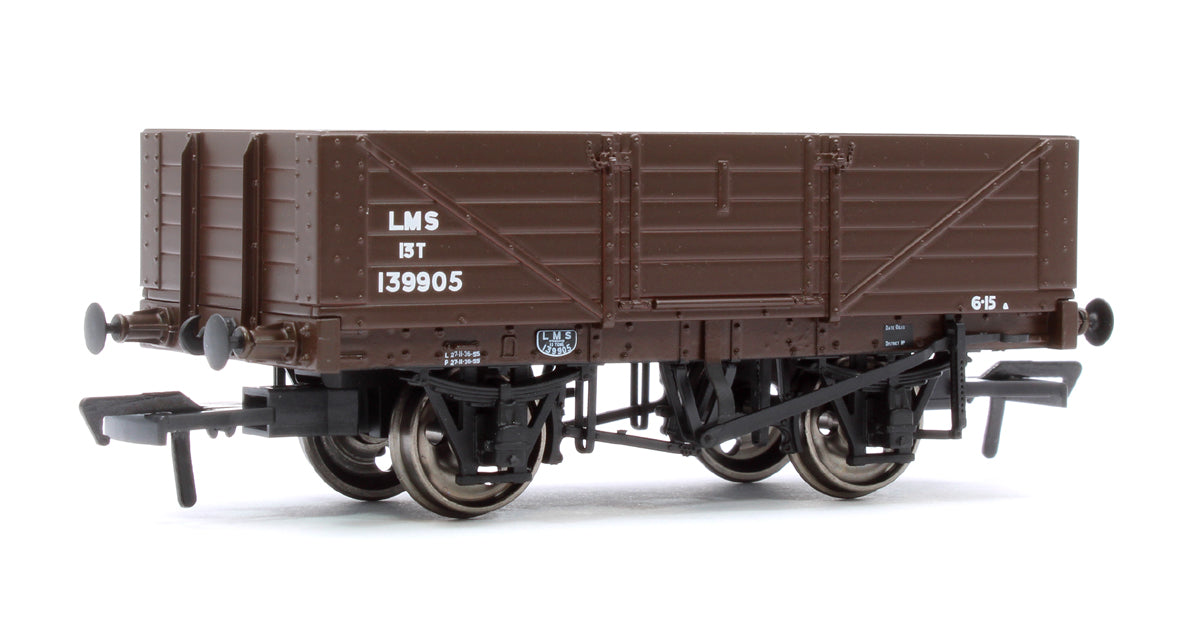 LMS Dia.1666 Open 5 Plank - No.139905 - LMS Bauxite